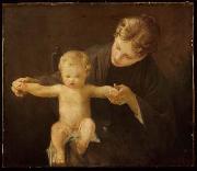 Paul Peel Mother and Child oil painting reproduction
